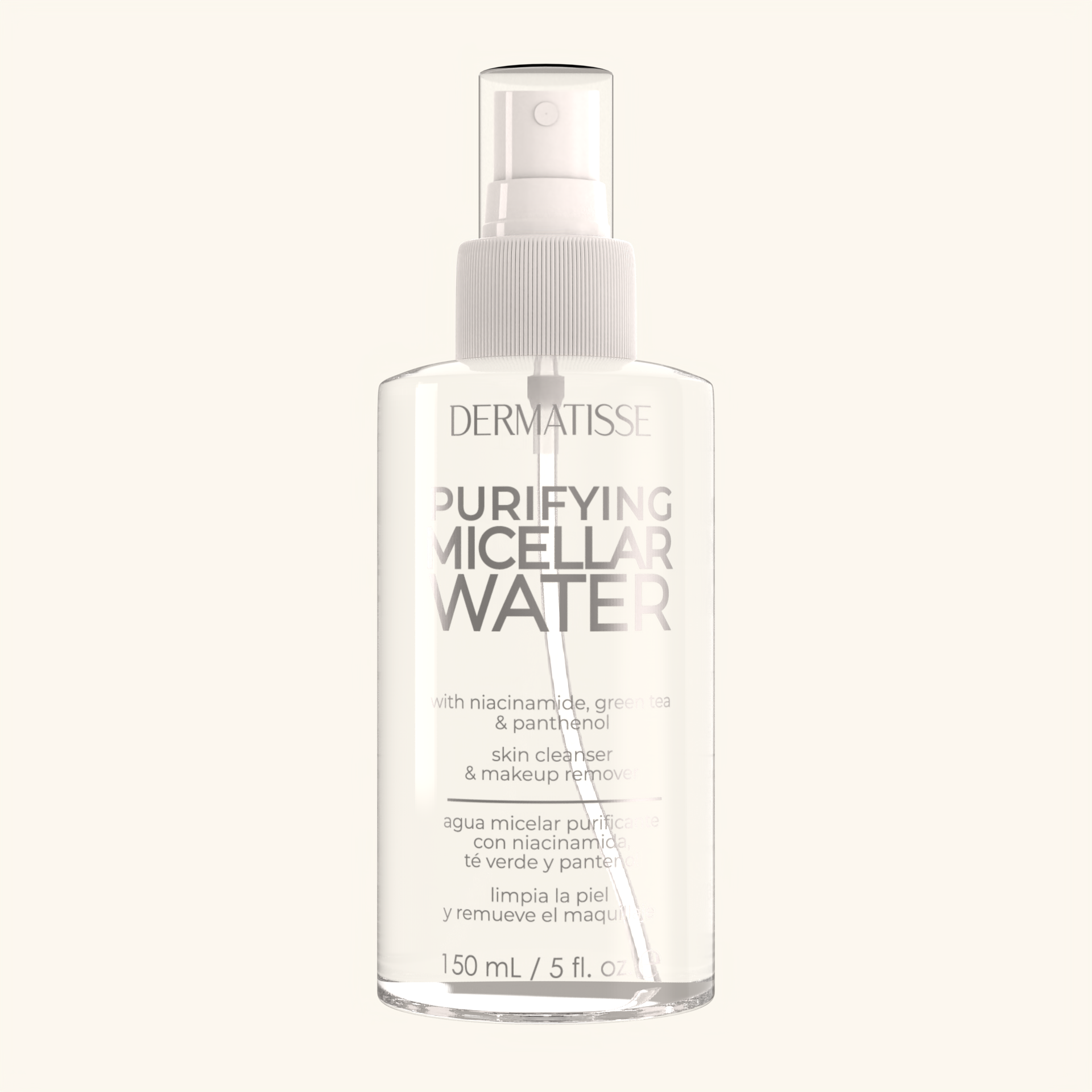 Purifying Micellar Water + Niacinamide, Green Tea & Provitamin B5